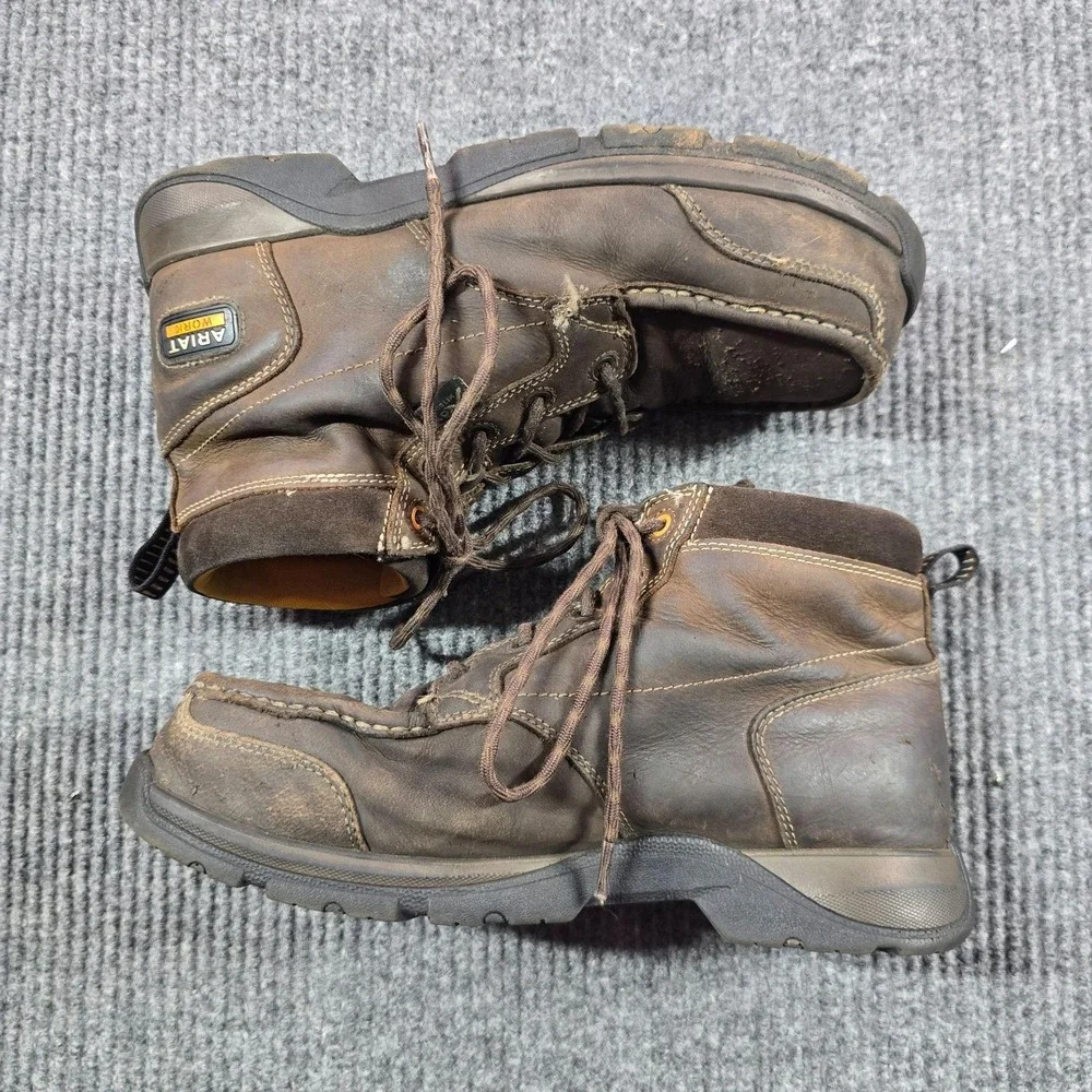 Ariat Shoes Mens 9.5 D Dark Brown Edge Lte Composite Toe Met Guard 10034149